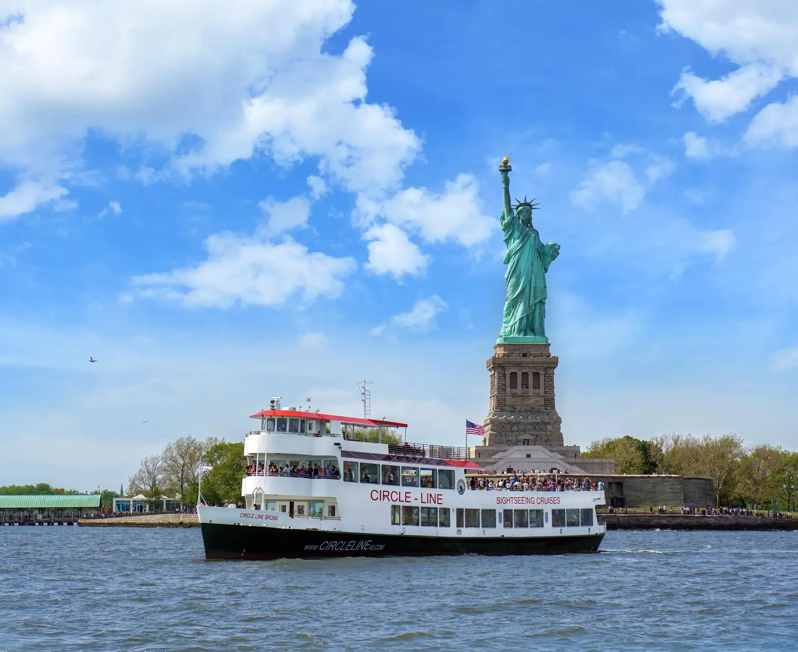 NYC: Vrijheidsbeeld Express Sla-de-rij-over-cruise
